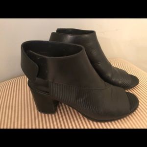 Vince Leather Booties Size 7M